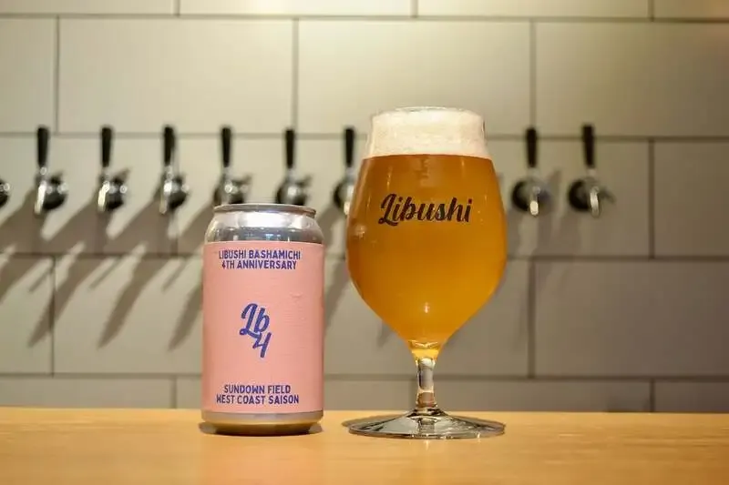 里武士 馬車道、4周年記念ビール「Sundown Fields」と周年グッズ公開