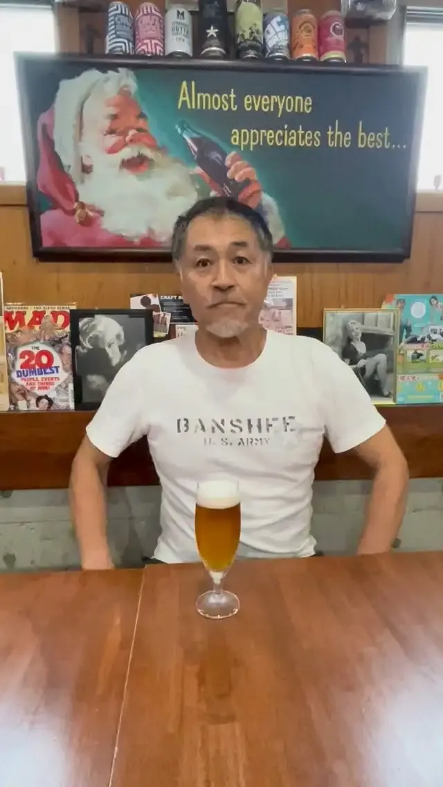 クラフトビールスタンド忠でさかい河岸ブルワリーのシャンパンバレルIPAがオンタップ