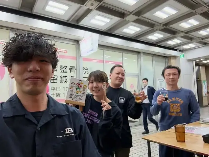 IBREW新橋駅前店で3種開栓、RANGEと卒業コラボIPAが登場