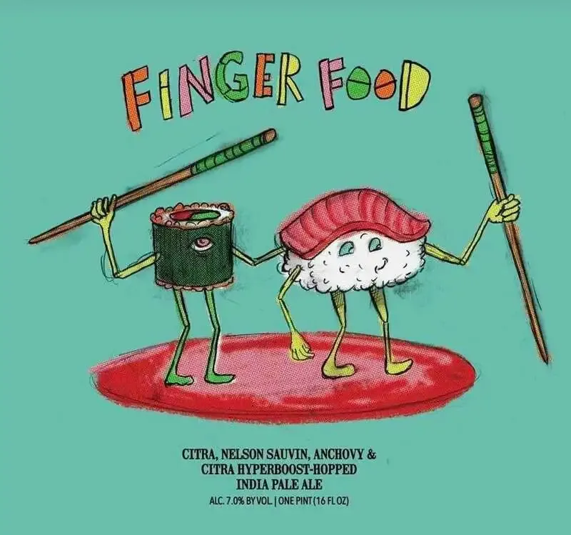 サイオウガウマにHop Butcher For The World×West Coast Brewing『Finger Food』開栓