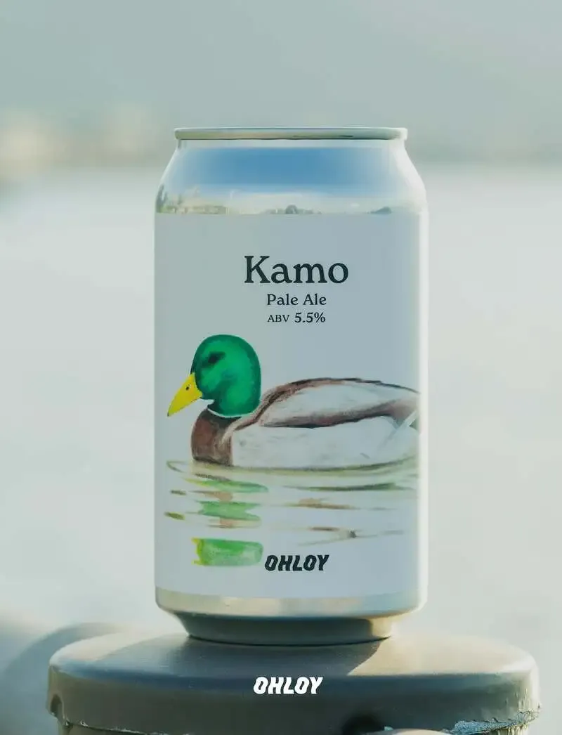 OHLOY Brewing's Pale Ale "Kamo" Arrives at OHLOY STORE: a 5.5% ABV Daily Beer