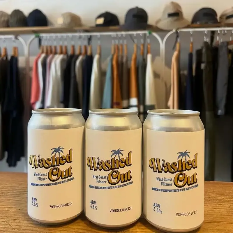 鎌倉・VANAVASAでYorocco Beer「Washed Out 5.5%」がゲスト提供