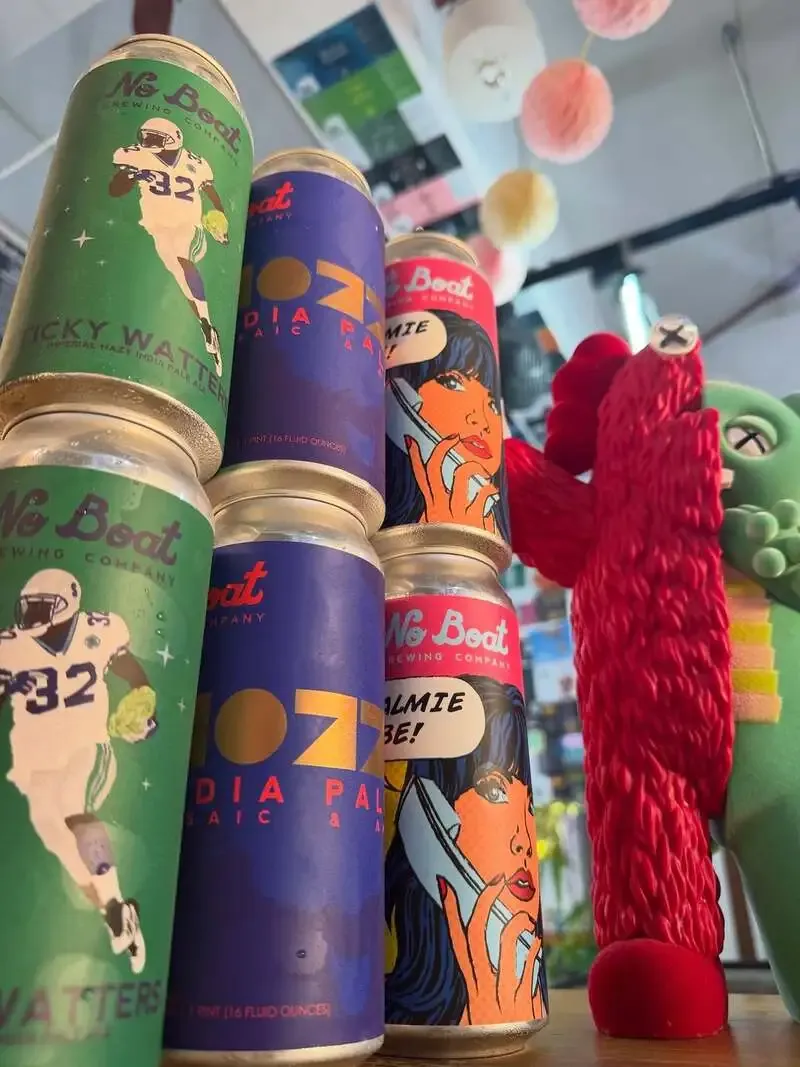 神楽坂のBEER OLYN、No Boat Brewing日本初上陸3種を開栓