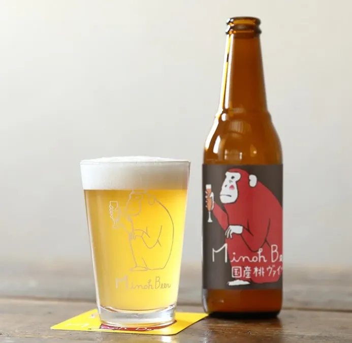 箕面ビール、夏限定『桃ヴァイツェン（早生）』を7月29日に発売