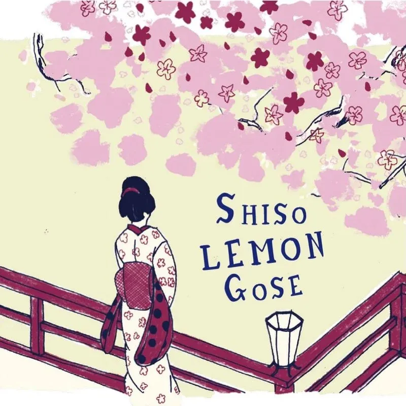 KARAKURIでFalò Brewing×Sailor's Grave Brewingの『Biru Shiso Lemon Gose』開栓