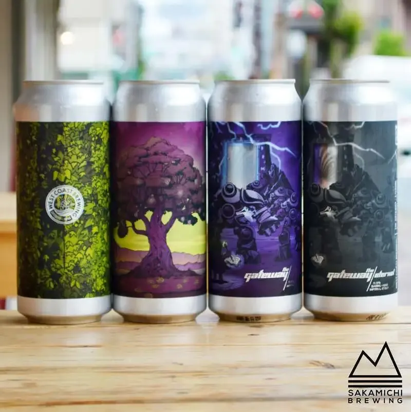 Sakadō Brewing Serves WCB’s "Starwatcher" and "Fresh Powder"