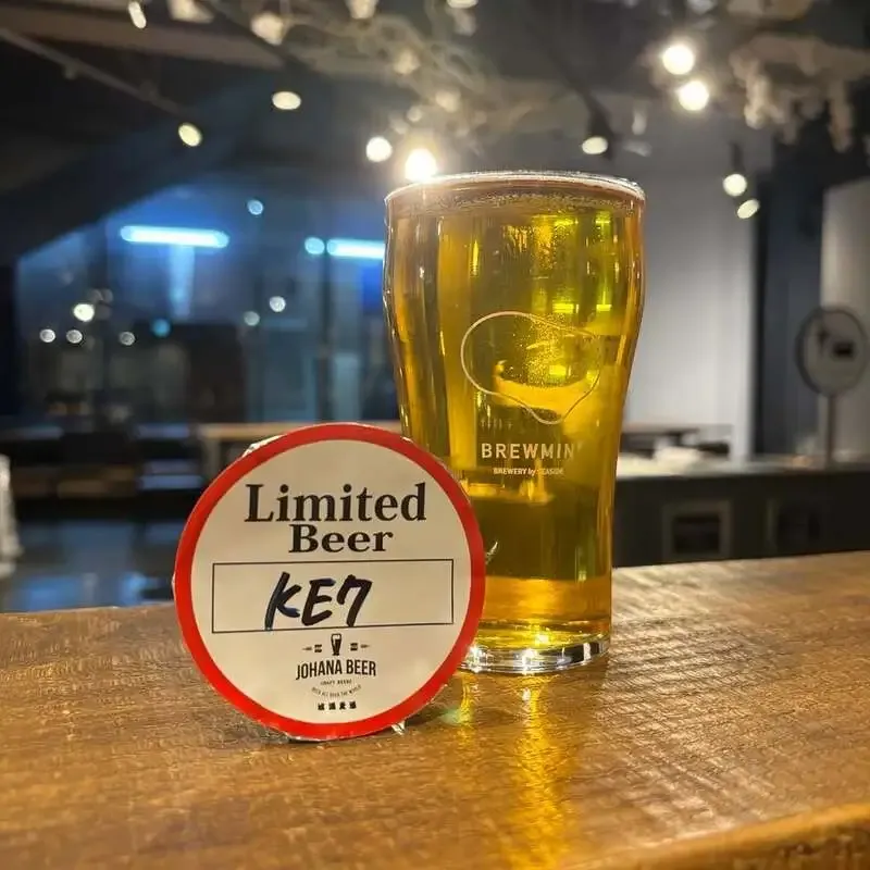 Brewmin'総曲輪で8タップ更新　城端麦酒「輝E7」が開栓