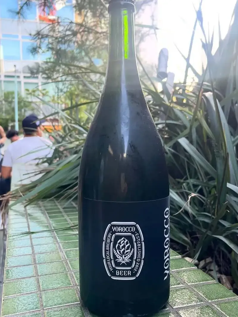 Mikkeller Kiosk/BarでYorocco Beer「High Toned」1.5Lマグナムを開栓