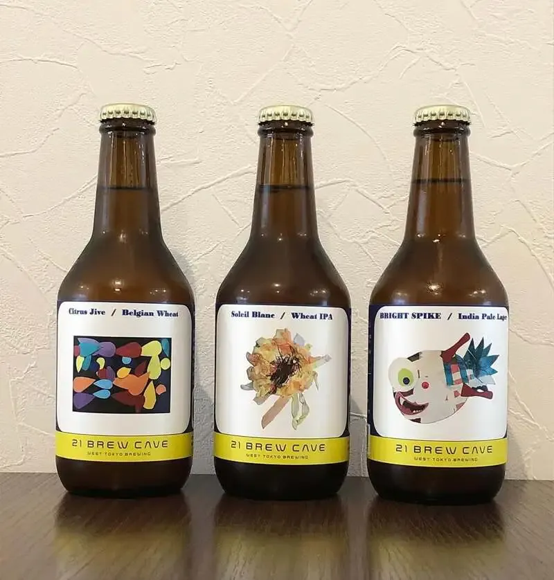 ニイイチ ブリューケイブ、Wheat系3種のボトル写真を公開