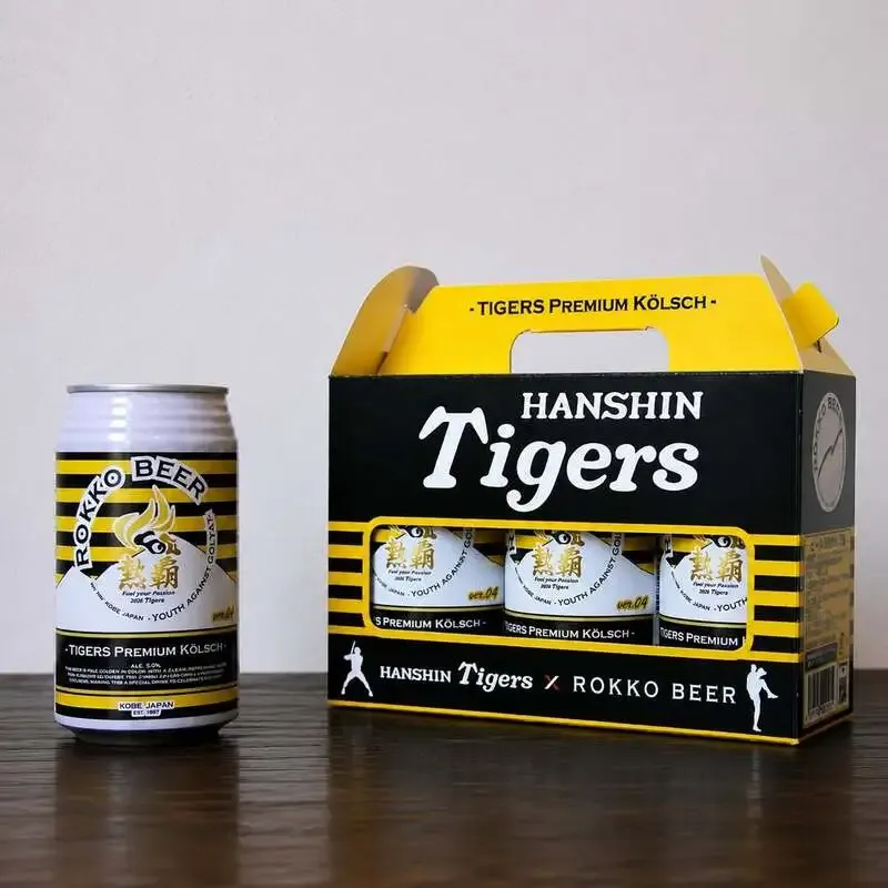六甲ビール、阪神タイガース公認コラボ「TIGERS Premium Kölsch Ver.04」発売