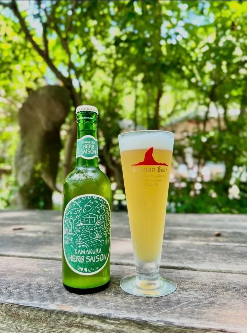 MOKICHI FOODSGARDEN features Shonan Beer's Kamakura Herb Saison