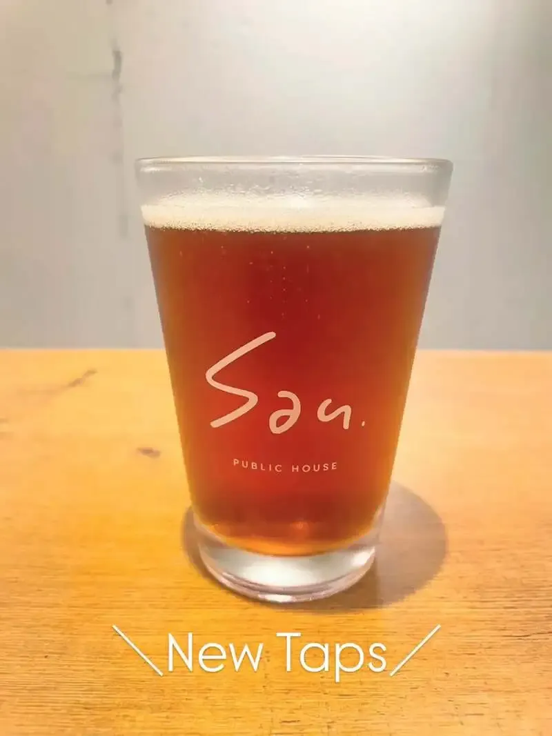 San.publichouseでMICHISHIO BREWING『Saison TOMATO』が開栓