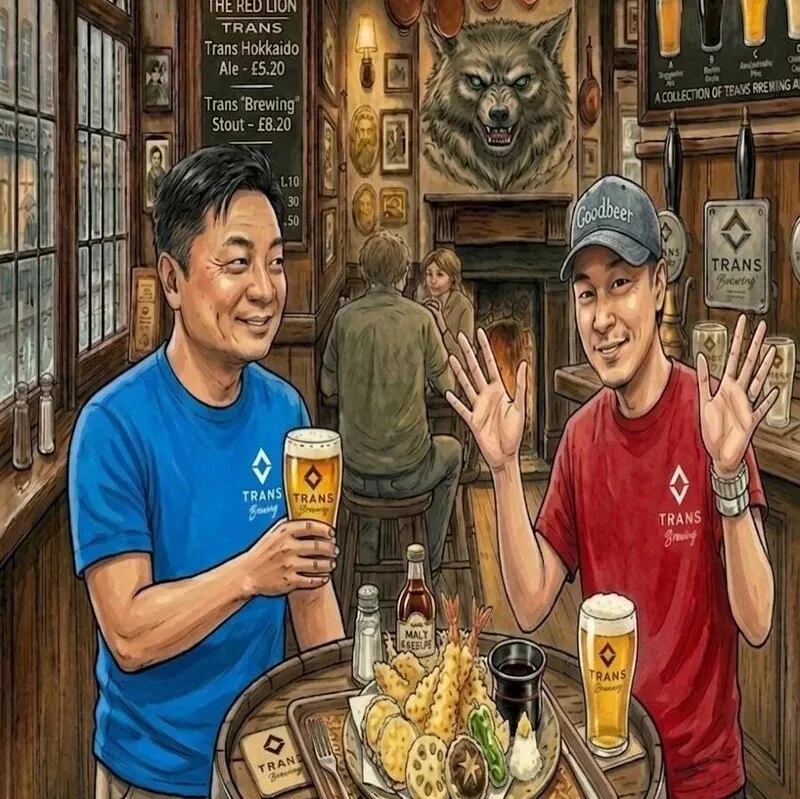 TRANS BREWING BEER STANDで4月25日、British Pale Aleと天ぷらの夜