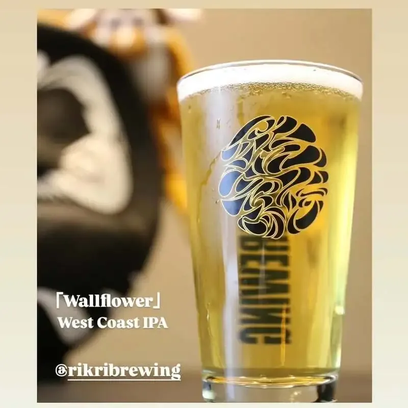 craft beer BLUE taps RIKRI BREWERY’s Wallflower and NEKOBEER’s new release