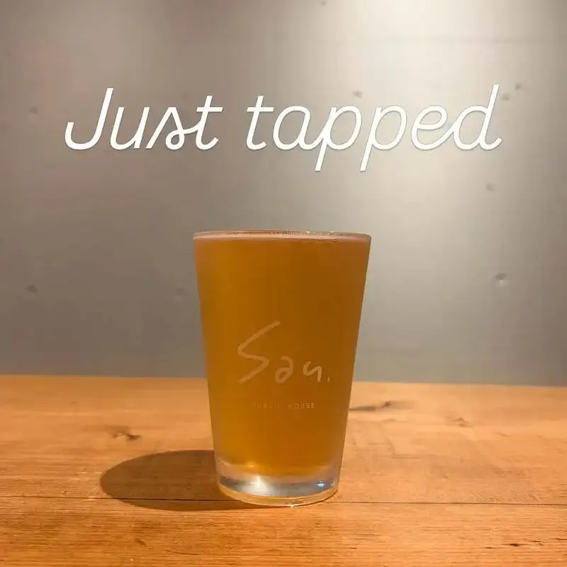 San.publichouse taps Matsumoto Brewery's Awesome! Pale Ale