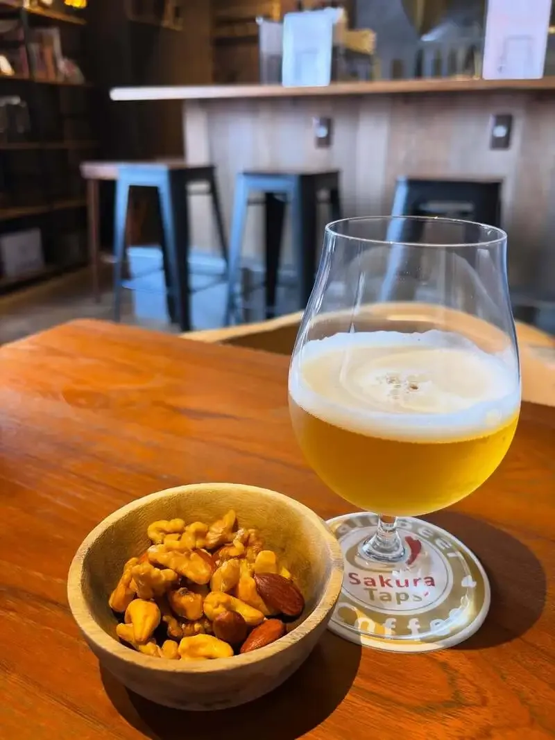 Sakura Taps keeps eight taps flowing on July 23, including DPA and PLUM GOSE