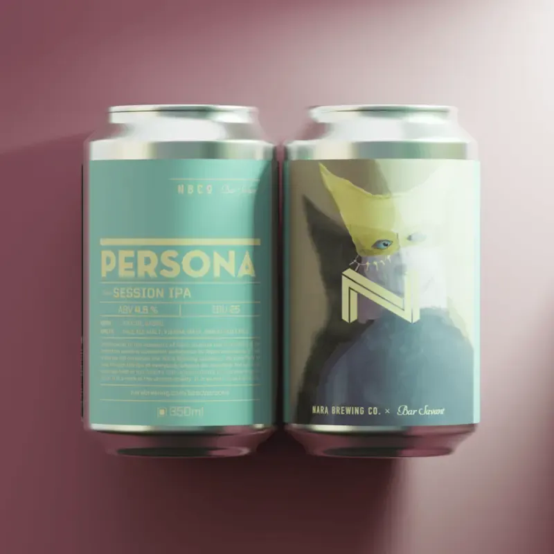 Nara Brewing Announces First Shipments of PERSONA, a Session IPA with Bar Savant
