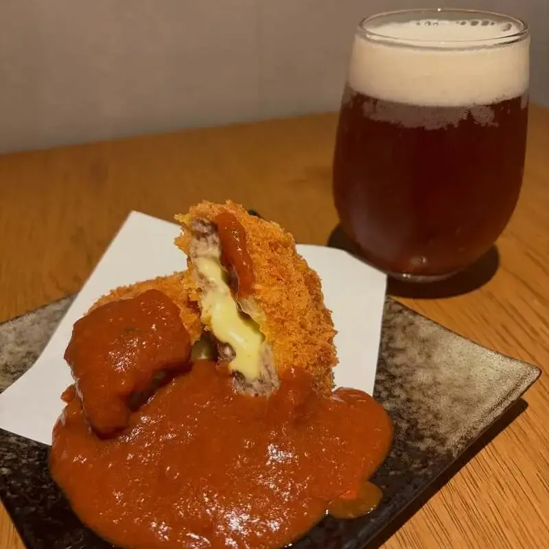 蒲田・麦ばるが本日のタップ案内、Yellow Monkey Brewingの樽熟成IPAも