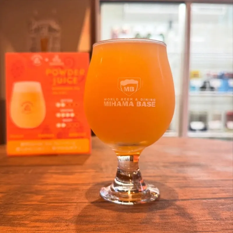 幕張のミハマベースでFARMENTRY「Powder Juice」開栓