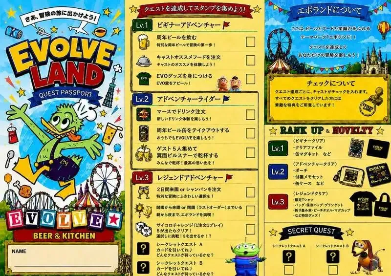 Evolve Beer&Kitchen、8月29日のタップリストを公開　5周年前の10本