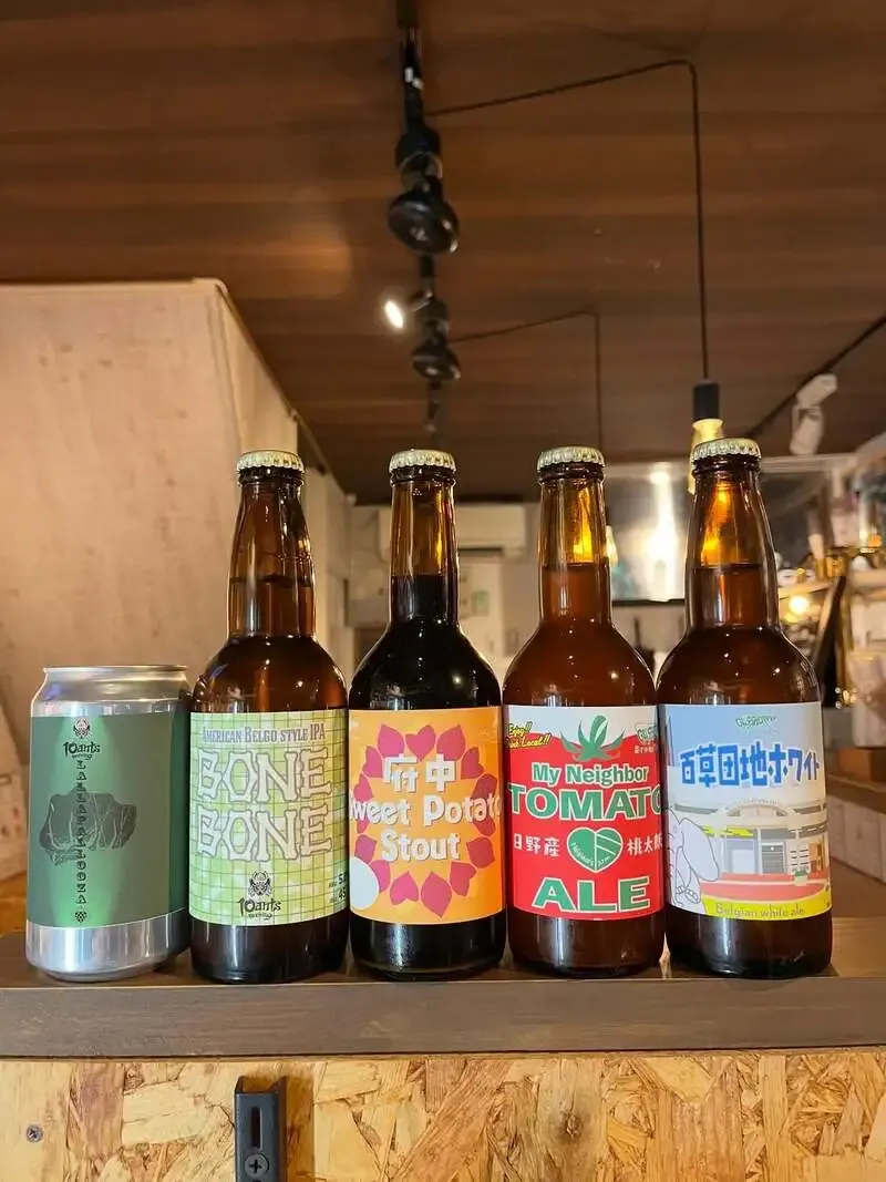 BEER BULK J、10ants BrewingとGLaSS Hopper Brew Teamのボトルビールを4月3日16時から提供