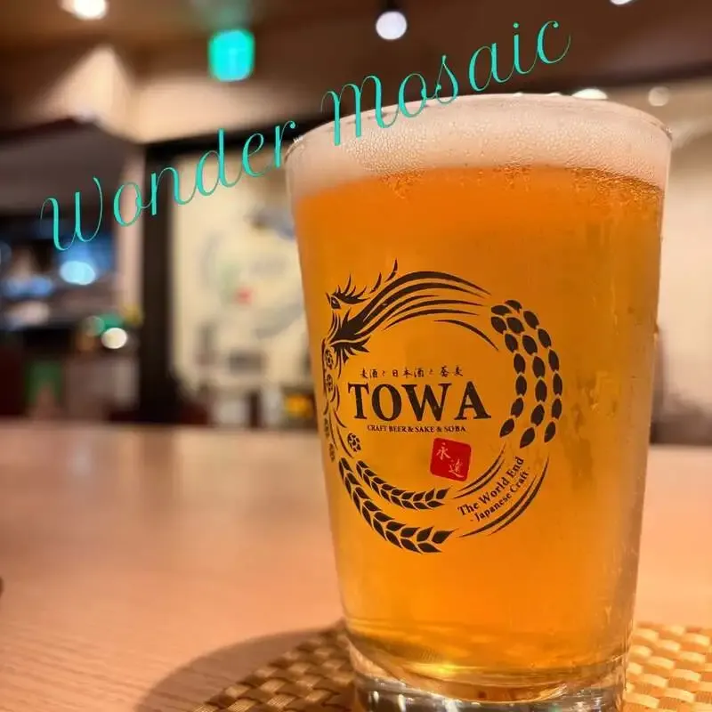 上野TOWAでNomcraft「ワンダーモザイク」とひでじビールのスタウト開栓
