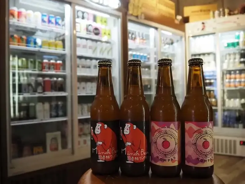 WITCH CRAFT MarketにMINOH BEERの「桃ヴァイツェン」入荷