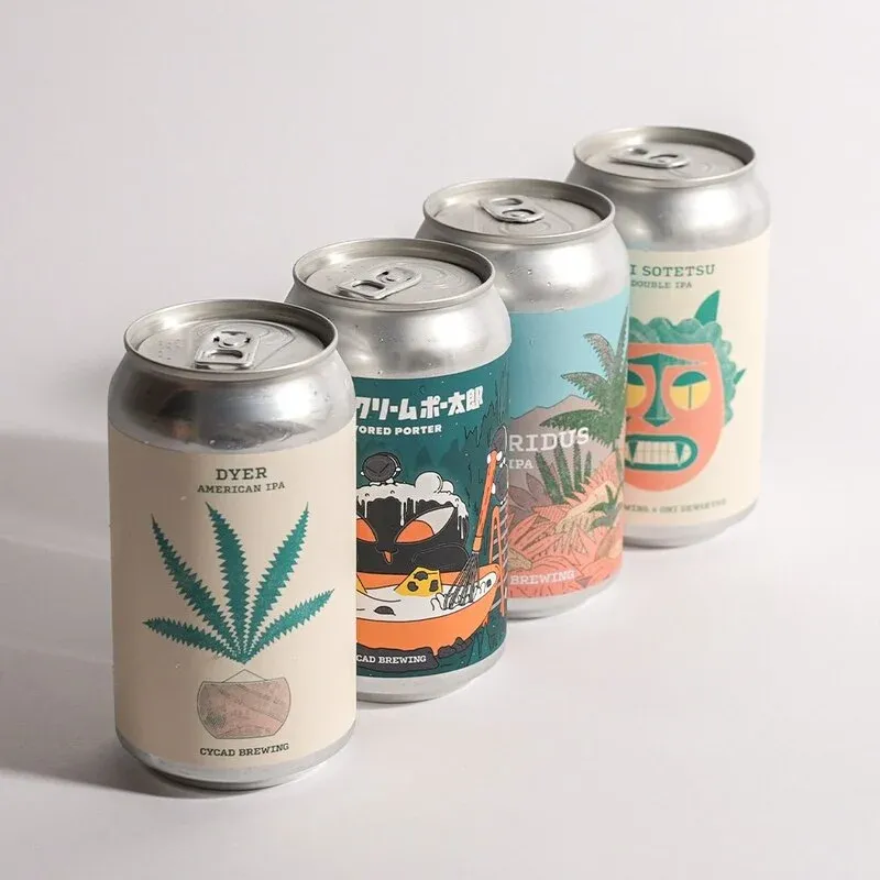 Cycad Brewing、サイカドマートで4種から選べる6本セットを販売