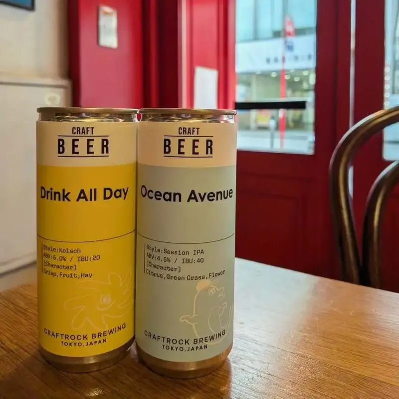 BeerO’clock Bottle ShopにCRAFTROCK新作2種が入荷