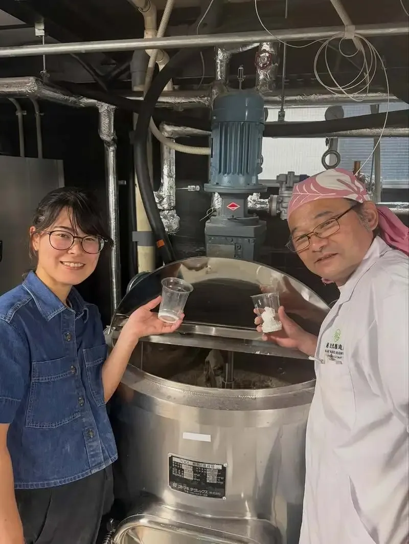 Torii-do Brewing reports a craft beer batch brewed with sake lees and rice flour