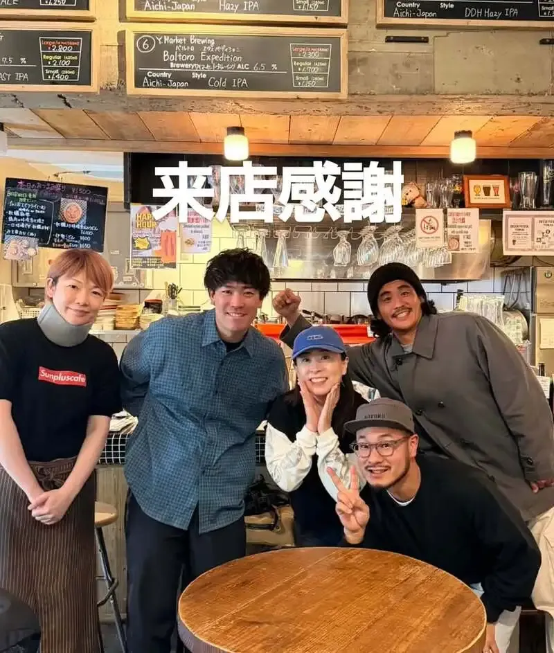 Golden GardenでTall Boys BrewingのSuper Seven開栓　東海ウィーク最後の1樽