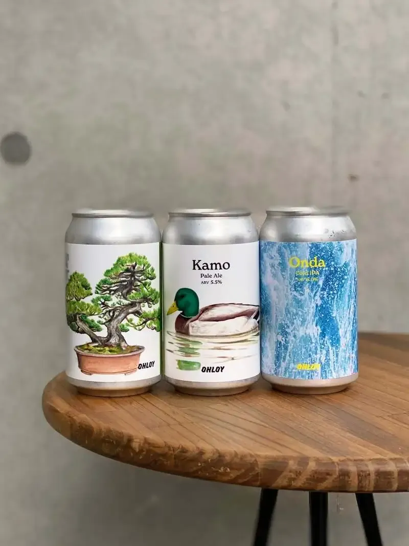 RIVERSIDE BASE HOME FIELDにOHLOY BREWINGの3種が到着　ONDA、KAMO、SEKIを提供