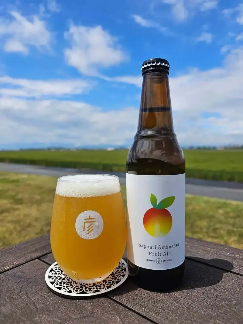 彦根麦酒、甘夏の新作フルーツエール「Sappari Amanatsu」を5月2日発売