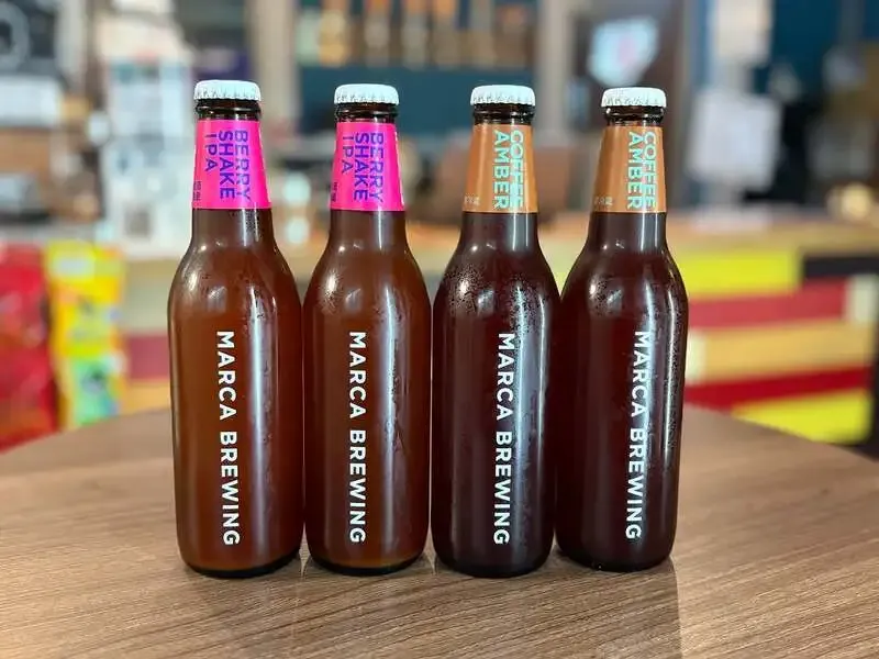 The Beer Shop Hirakata cityにMARCA Brewingが久々入荷　ベリーシェイクIPAとコーヒーアンバー
