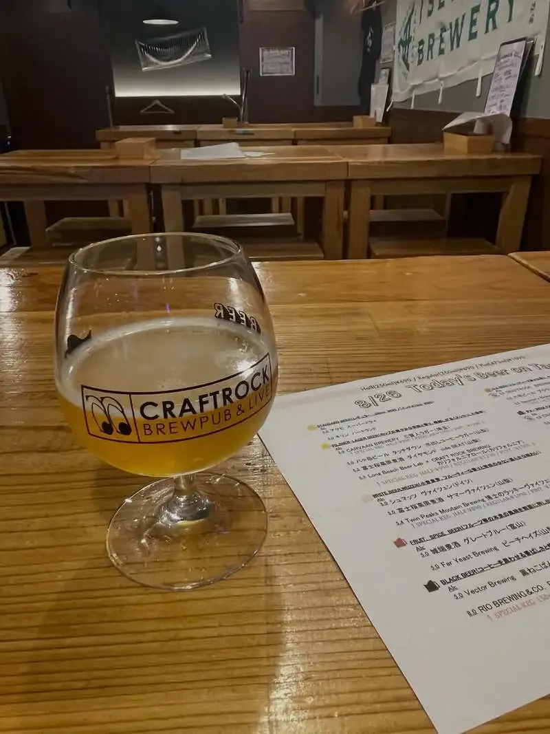 CRAFT BEER MARKET 田町店でLong Beach Beer×Craftrock Brewing『カリフォルニアロール』開栓