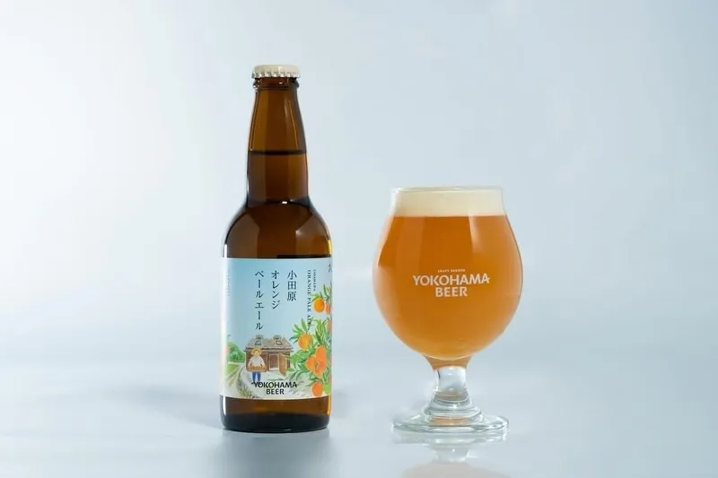 LANA beerで横浜ビール「小田原オレンジペールエール」と熟撰が開栓