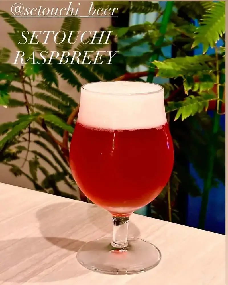 高松・Taru TaruにSETOUCHI BEERの「SETOUCHI RASPBERRY」登場