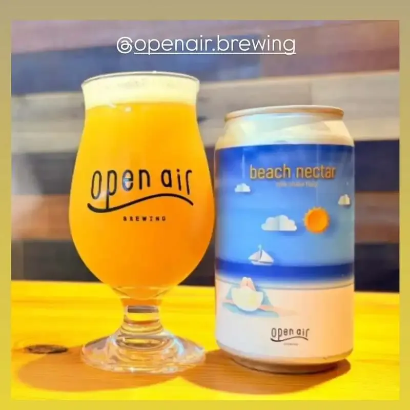 craft beer BLUE、open air「beach nectar」を含む8タップを案内