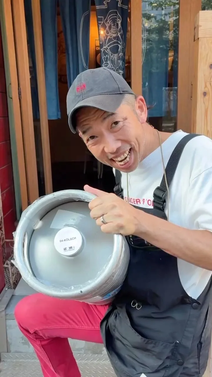 うれしいクレープとクラフトビール屋さんにクラフトバンク『04-KOLSCH』入荷