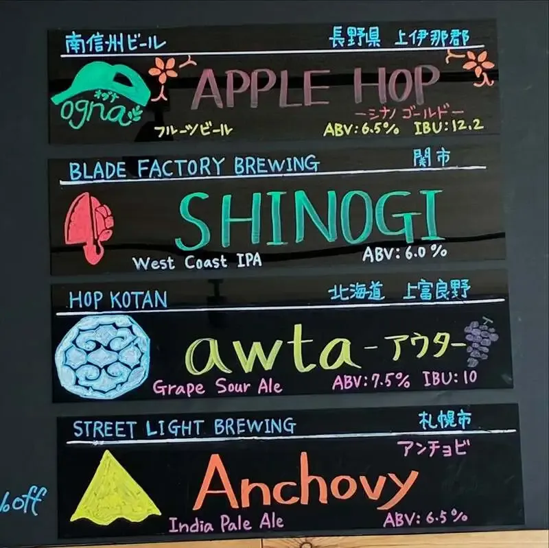 ビアセラーイチノミヤが8種のタップリストを公開　南信州ビールやY.MARKETも