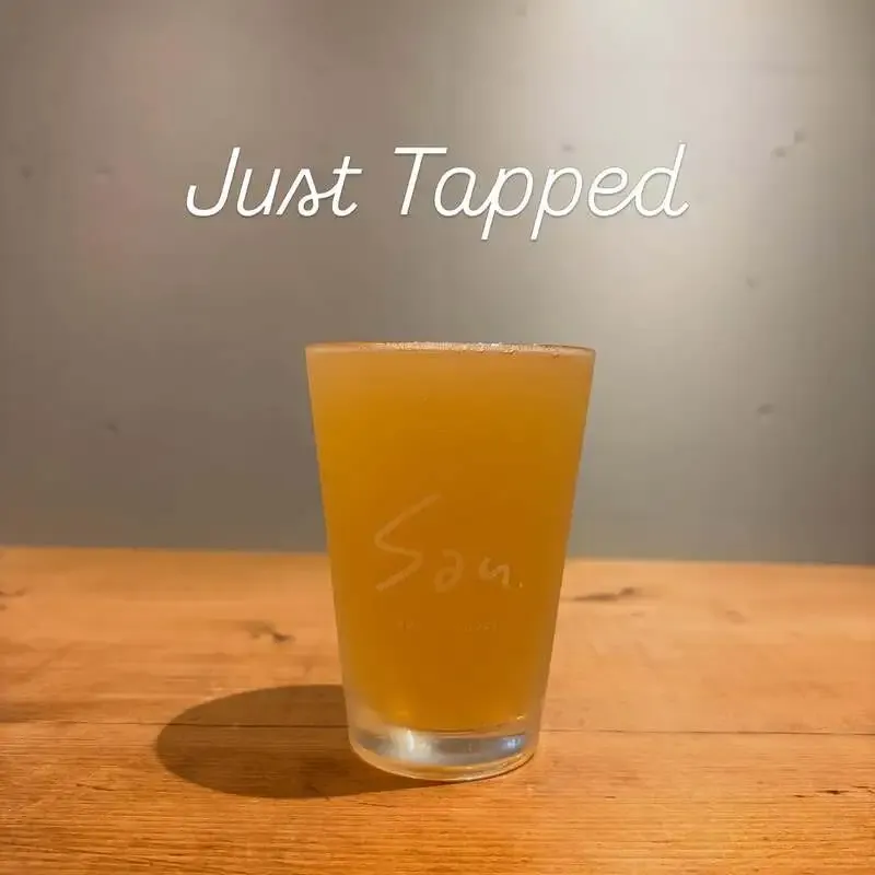 San.publichouse taps Nara Brewing CHARM Hazy IPA