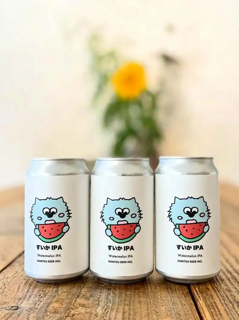 広島・あわストア -OUR STORE-でひみつビール「すいかIPA」登場