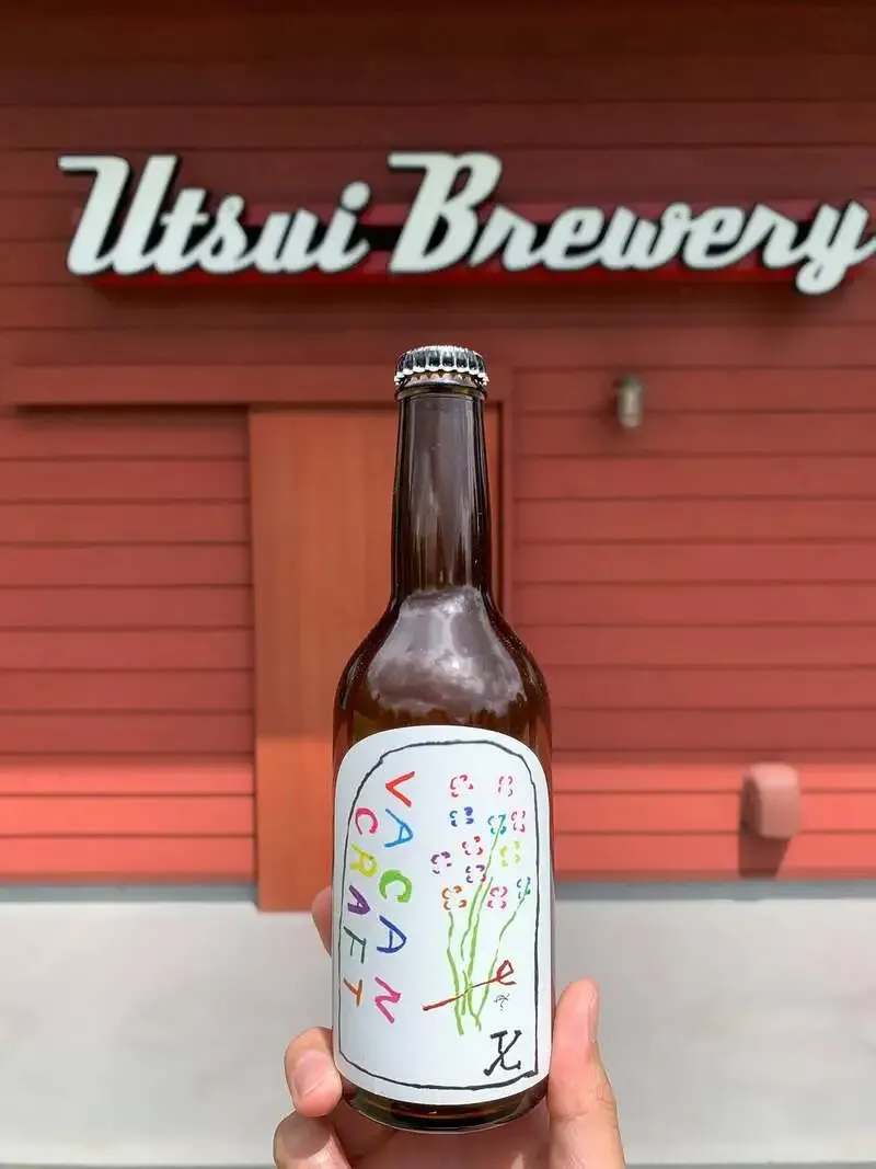 Utsui Brewery、3周年感謝祭向け瓶ラベルをkosuke.5432さんが制作
