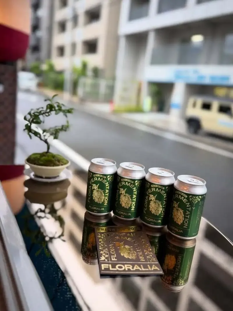 The Local Pub 竹の湯別館でFLORA FERMENTATIONのフレッシュホップIPAを提供