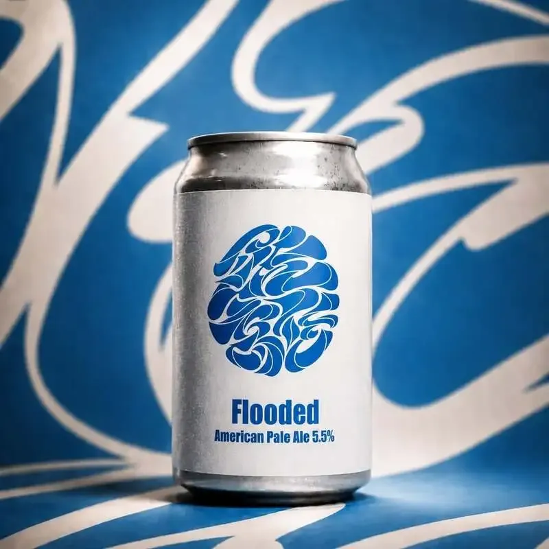 RIKRI BREWINGで「Flooded」の樽・缶ビールをリリース　柑橘香のAPA