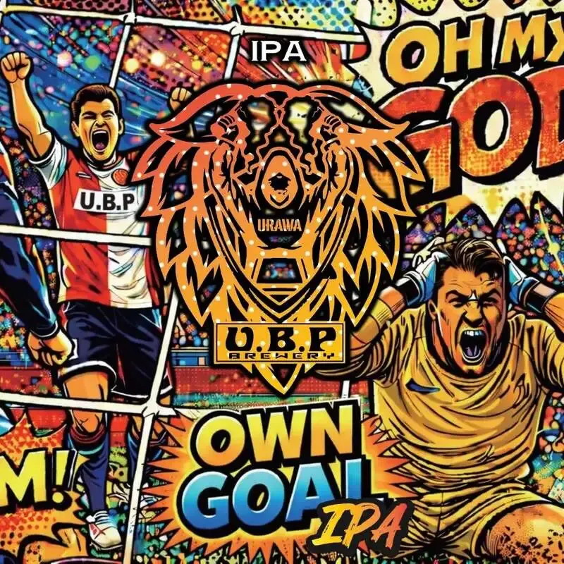u.b.p_brewery taproomで新作『OWN GOAL IPA』を案内　IBU100のコラボIPA