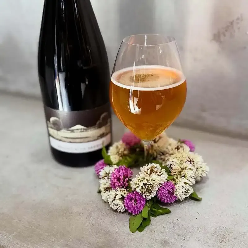 BRIGHT BLUE BREWING's Wine-Bottle-Style 'Loral Pilsner'