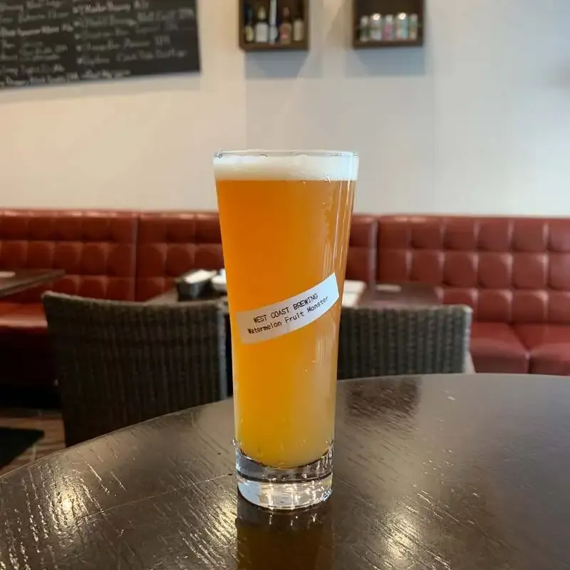名古屋・KEG-NAGOYAでWest Coast Brewing「Watermelon Fruit Monster」開栓