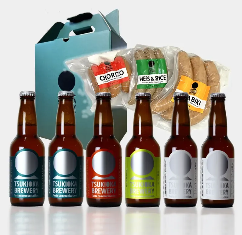 月岡ブルワリー、母の日向けオンライン限定ギフト3種を4月19日発売