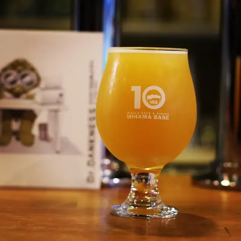 稲毛海岸のMIHAMA BASEでWest Coast Brewing「Dr.Dankness」開栓